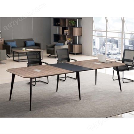 柜都家具办公家具小型会议桌 简约现代条形桌 培训桌 会议室会议桌椅