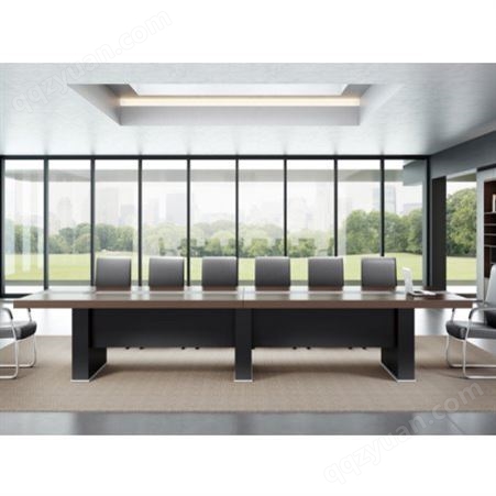 柜都家具办公家具小型会议桌 简约现代条形桌 培训桌 会议室会议桌椅