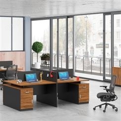 柜都家具南京办公位组合 简约现代职员桌 办公屏风位可定制