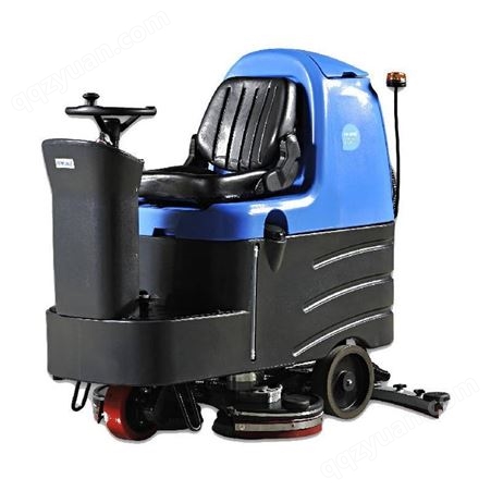 天津容恩驾驶式洗地机 R125BT85 商用大型洗地车 门店洗地车 清洁车 保洁车