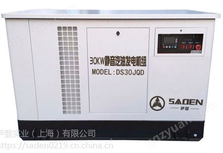 萨登DS10JQD汽油发电机应急抢险电源质量
