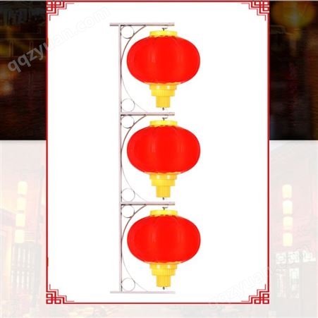 亚克力红灯笼串灯发光亮化塑料led灯笼灯户外装饰路灯挂件 市政装饰工程