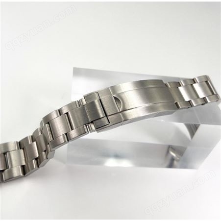国美时 精钢表带 双保险实心精钢表扣 22mm 高品质表带 男士实心钢表带 商务男士风