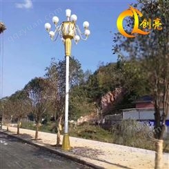 玉兰灯景观灯庭院灯6米8米10米12米市政景观灯LED 工程定制中华灯