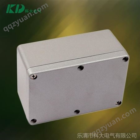 120*80*55kd-fa50铸铝盒子 户外工程接线铝盒 机械电气接线盒铸铝