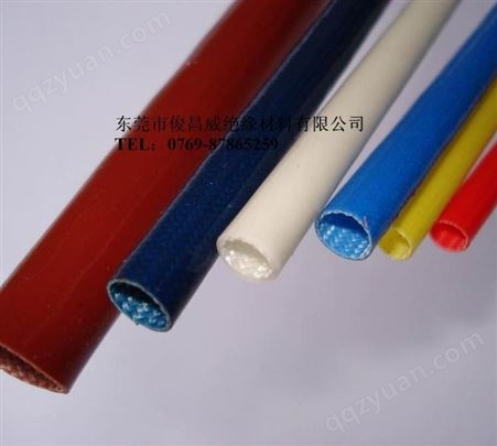 硅树脂玻璃纤维套管（纤维套管、玻纤套管、纤维管、高温绝缘套管）UL认证，广东生产