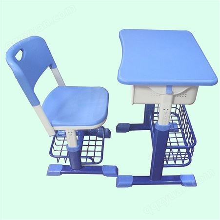 培训学校使用带抽屉加固可手摇升降课桌椅套装