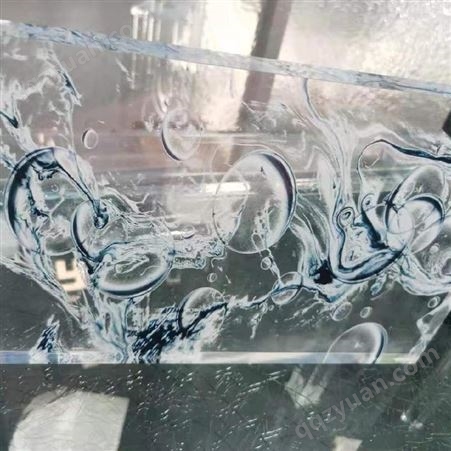 有机玻璃板 格美特PS板材加工 透明磨砂塑料板材 广东中山热熔夹丝透明亚克力板