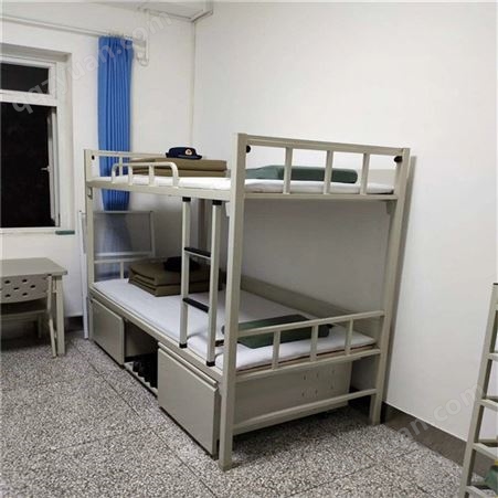 重庆学生宿舍公寓床-重庆员工宿舍上下床铁床-重庆宿舍床定做