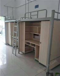 四川自贡学生公寓床 自贡钢架床批发生产 自贡上下铺厂家