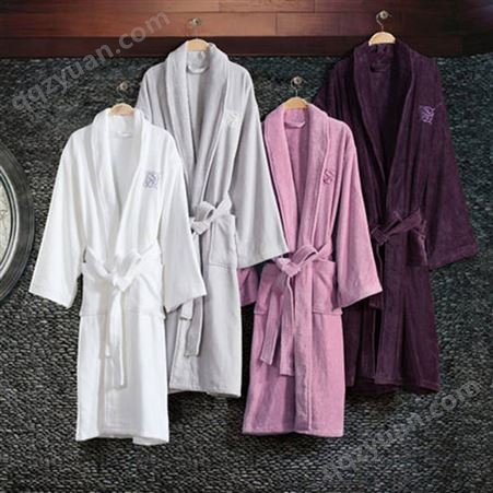 北京西城区酒店一次性浴巾欧尚维景纯棉睡袍浴袍