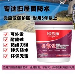 广东省防水涂料厂家旧屋面防水材料品牌